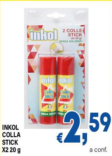 Colla stick 2x20 g