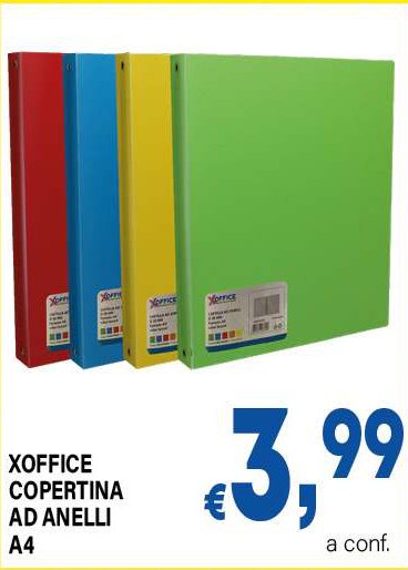 Copertina ad anelli A4