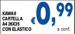 Cartella A4 26x35 con elastico