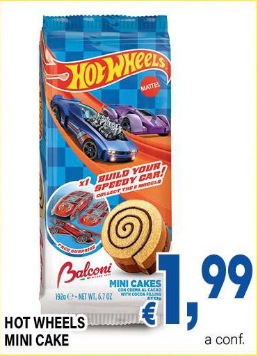 Hot Wheels Mini Cake