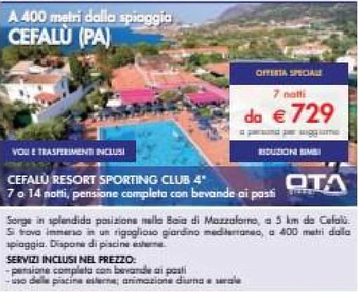 Cefalù Resort Sporting Club 4* – 7 o 14 notti, pensione completa con bevande ai pasti