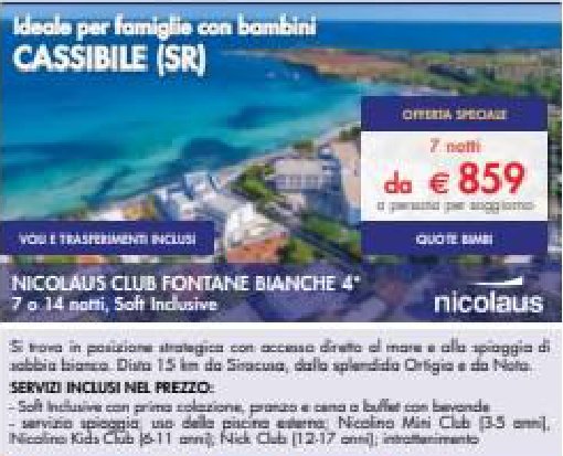 Nicolaus Club Fontane Bianche 4* – 7 o 14 notti, Soft Inclusive