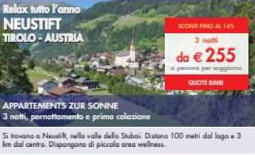 Appartements zur Sonne – Neustift, Tirolo