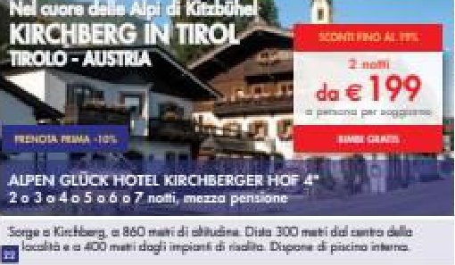 Alpen Glück Hotel Kirchberger Hof 4* – Kirchberg in Tirol