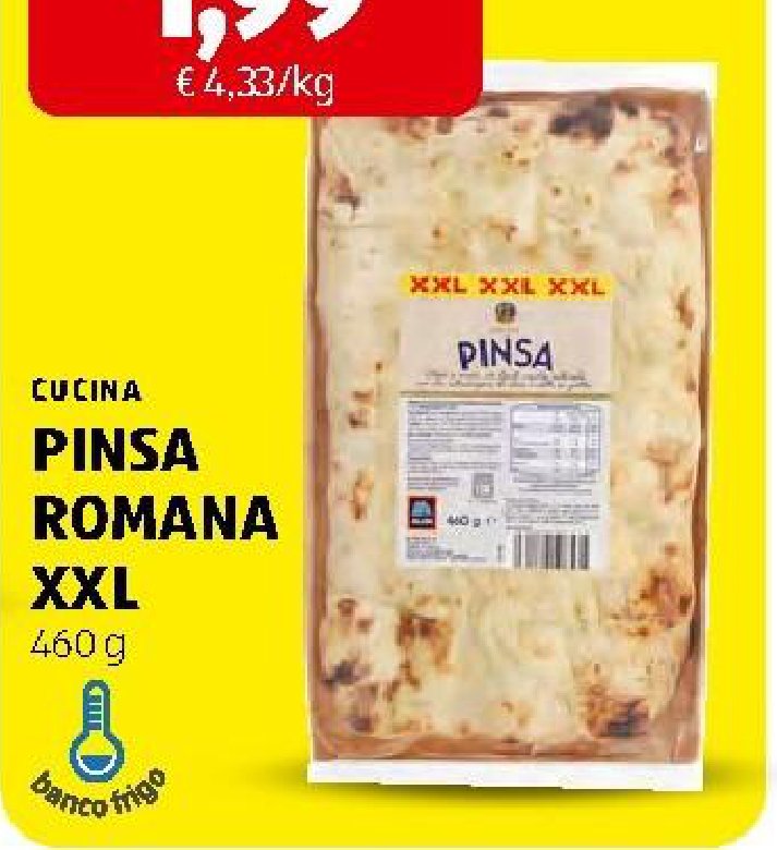 Pinsa romana XXL 460 g