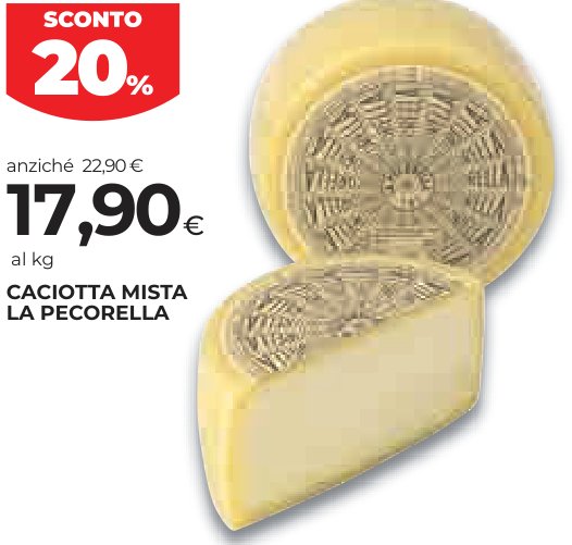 Caciotta mista La Pecorella
