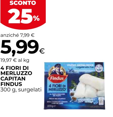4 Fiori di Merluzzo