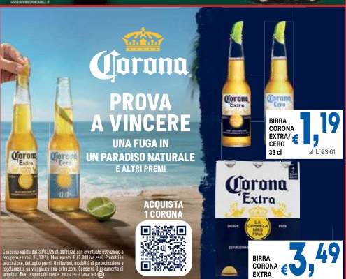 Birra Corona Extra 3x33 cl