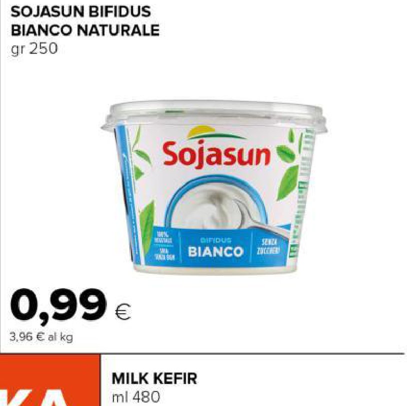Bifidus Bianco Naturale, 250 g