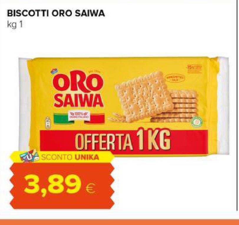 Biscotti Oro Saiwa