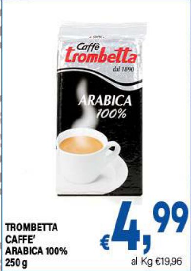 Caffè Arabica 100% 250 g