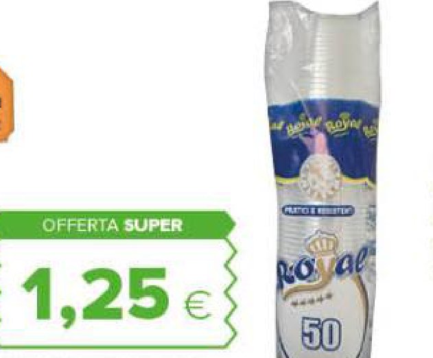 Bicchieri Royal 50 pezzi