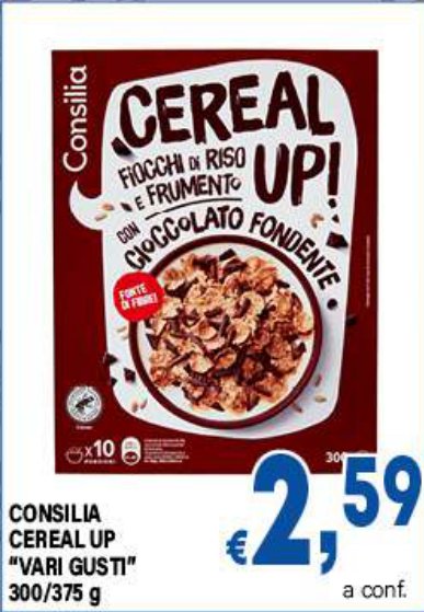 Consilia Cereal Up "Vari Gusti" 300/375 g