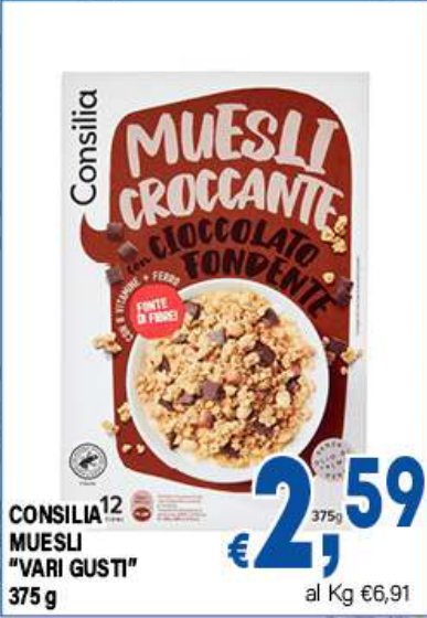 Consilia Muesli "Vari Gusti" 375 g