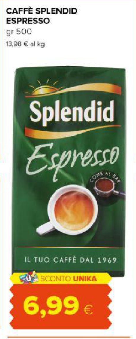 Caffè Splendid Espresso 500 g