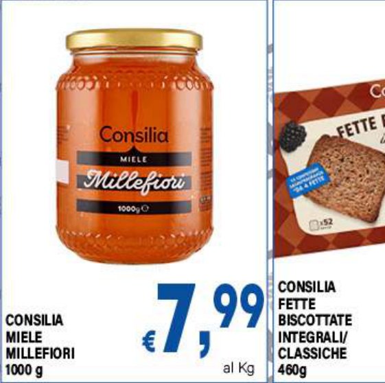 Consilia Miele Millefiori 1000 g