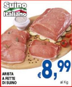 Arista a fette di suino