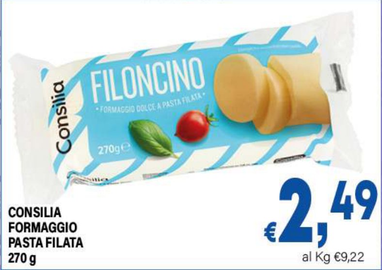 Formaggio pasta filata 270 g