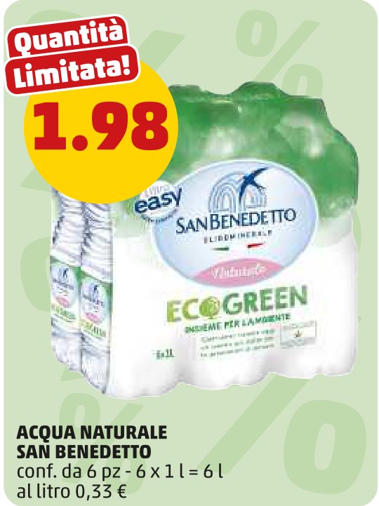 Acqua Naturale EcoGreen