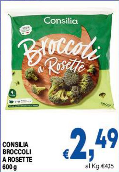 Broccoli a rosette 600 g