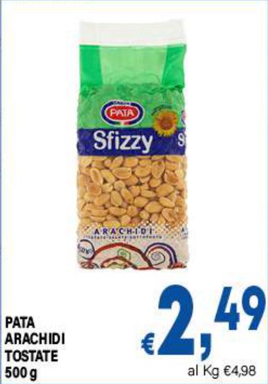 Arachidi tostate 500 g