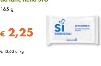 Crescenza da latte fieno STG