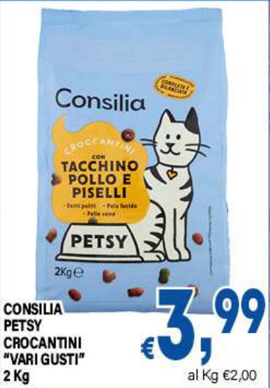 Croccantini "vari gusti" 2 Kg