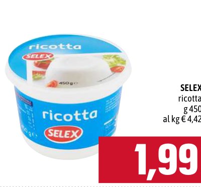Selex Ricotta 450 g