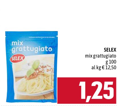 Selex Mix grattugiato 100 g