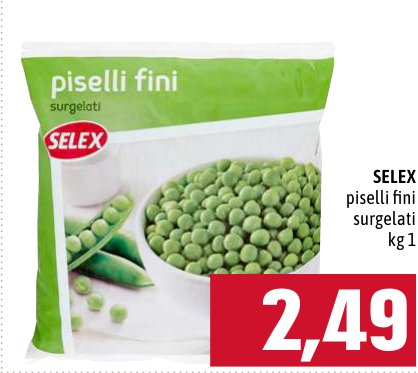 Selex Piselli fini surgelati