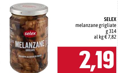 Selex Melanzane grigliate, 314 g