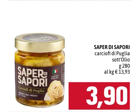 Saper di Sapori Carciofi di Puglia sott'olio