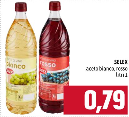 Aceto bianco e rosso