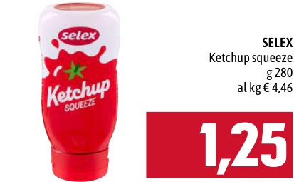 Selex Ketchup squeeze