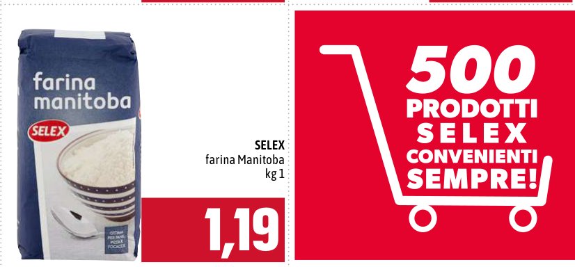 Selex Farina Manitoba 1 kg