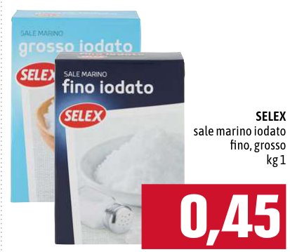 Selex Sale marino iodato fino/grosso