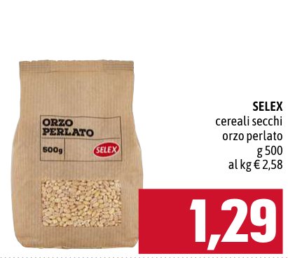 Selex Orzo perlato 500 g