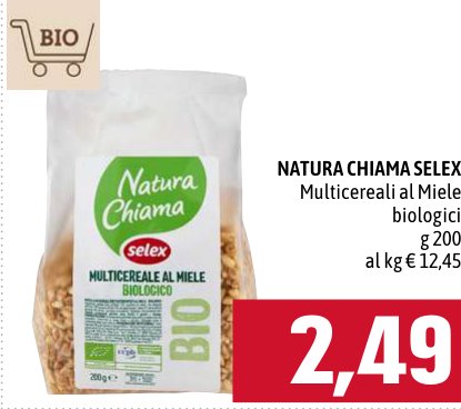 Selex Natura Chiama Multicereali al miele biologici 200 g