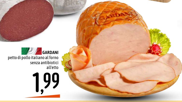 Petto di pollo italiano al forno senza antibiotici
