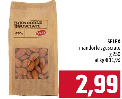 Selex Mandorle sgusciate 250 g