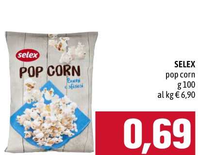 Selex Pop corn 100 g