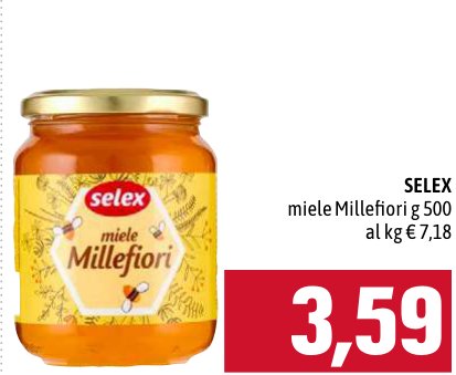 Selex Miele Millefiori g 500
