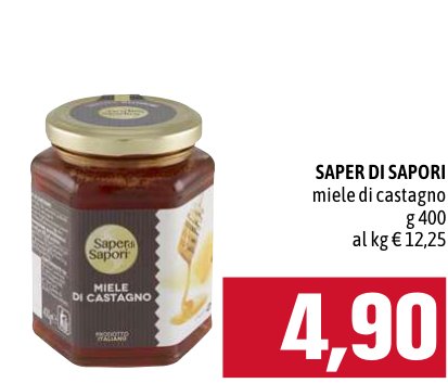 Saper di Sapori Miele di castagno g 400