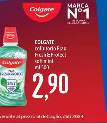 Collutorio Plax Fresh & Protect Soft Mint ml 500