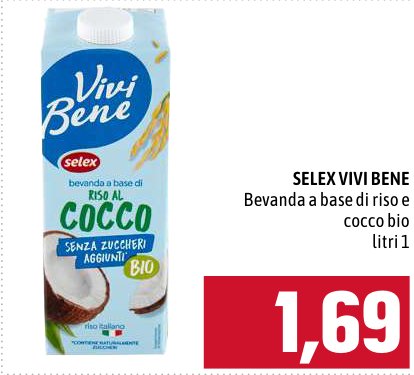 Bevanda a base di riso e cocco biologica 1 litro