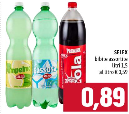 Bibite assortite 1,5 litri