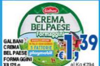 Crema Bel Paese formaggini