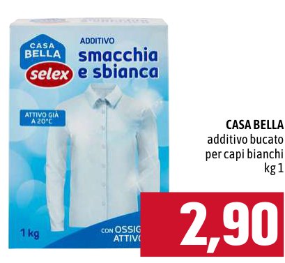 Additivo bucato per capi bianchi 1 kg