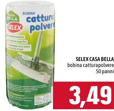 Bobina catturapolvere, 50 panni