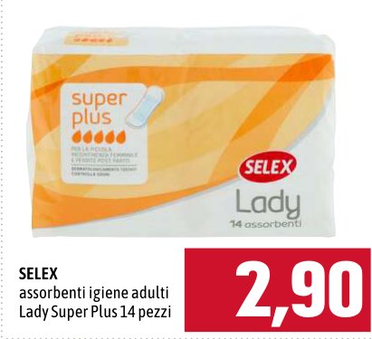 Assorbenti igiene adulti Lady Super Plus, 14 pezzi